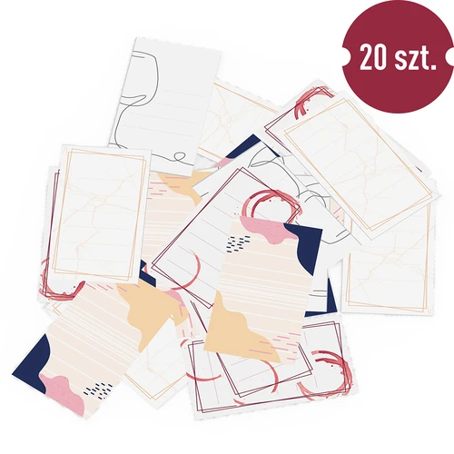 Zelfklevende etiketten voor wijnflessen MIX 65/115 mm - 20 stuks - 7 ['labels', ' wijnetiketten', ' etiketten voor wijn', ' etiketten voor flessen', ' zelfklevende etiketten', ' etiketten voor wijn', ' etiketten voor alcohol', ' etiketten voor likeuren', ' etiketten voor likeuren']