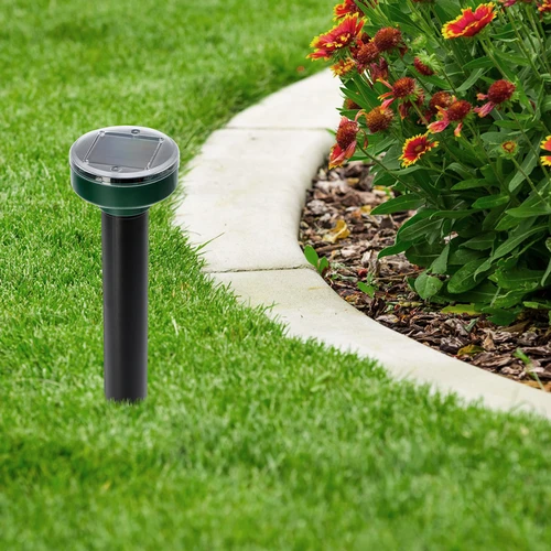 Zonne-energie mollenverjager – effectieve, veilige en humane tuinbescherming, 1 st. - 13
