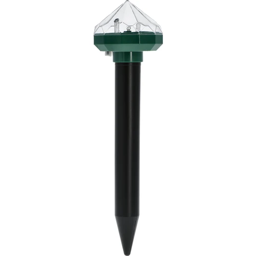 Zonne-verjager voor mollen met LED-lamp - 2 ['afschrikmiddel', ' mollenverjager', ' ultrasone verjager', ' zonne-verjager', ' verjager met LED-lamp']