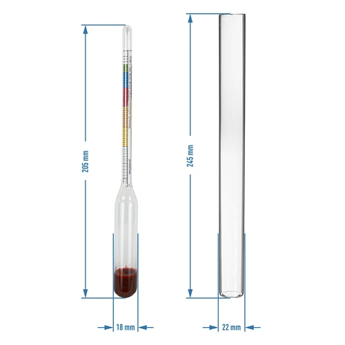 Zoutmeter - 3 ['voor het inmaken', ' voor pekel', ' voor ingelegde komkommers', ' ingelegde komkommers', ' voor pekelen', ' bij het pekelen', ' zoutconcentratie']