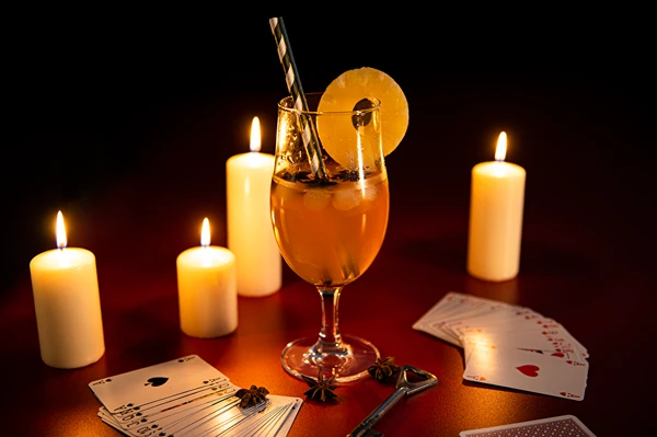 Ananasowy czar - drink andrzejkowy