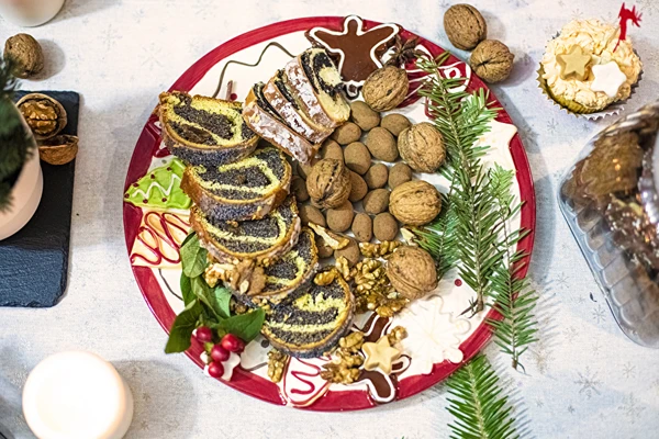 Feestelijke maanzaadrol die altijd lukt!