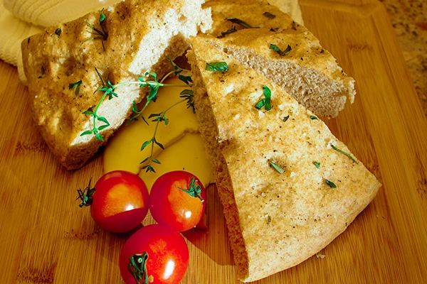 Focaccia - Italiaans broodje