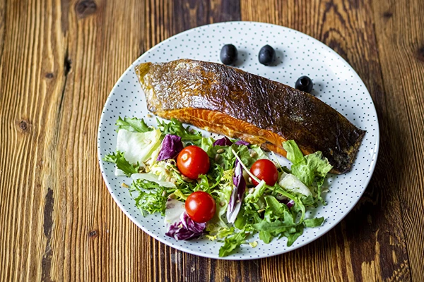 Gerookte heilbotmoten