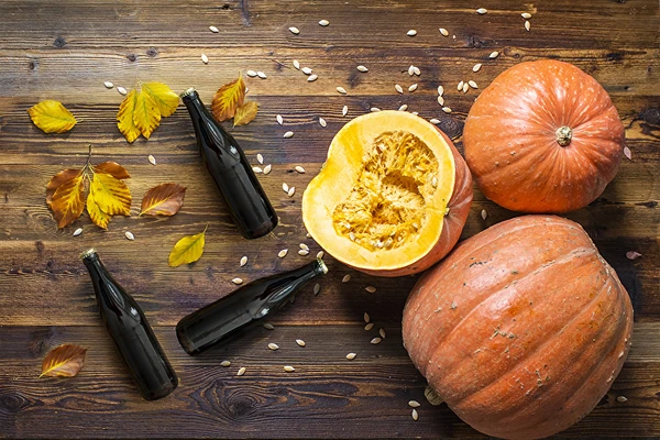 Huisgemaakt pompoenbier