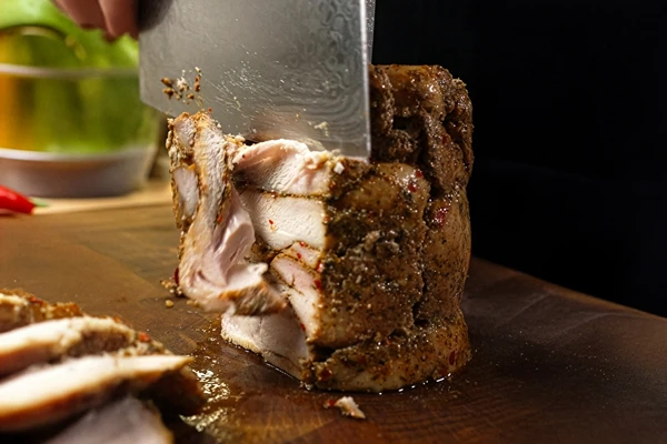 Huisgemaakte kipkebab