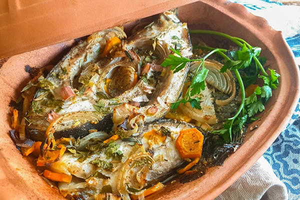 Karper in de Romeinse pot