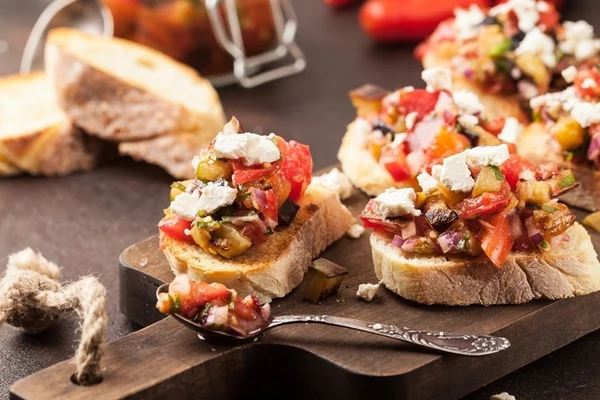 Linzenspread met kwark