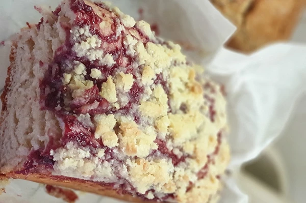 Recepten van onze klanten: Gistcake met frambozen