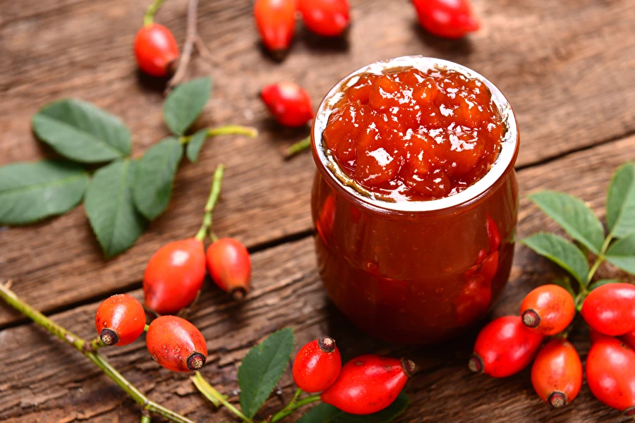 Browin Przepiśnik - Confituur van rozenbottels