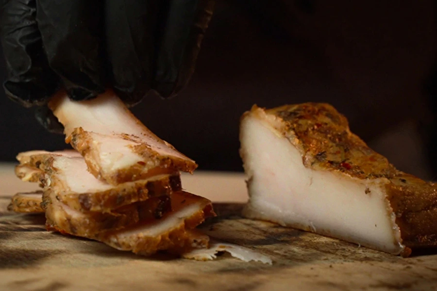 Browin Przepiśnik - Gerookt vetspek met kruiden