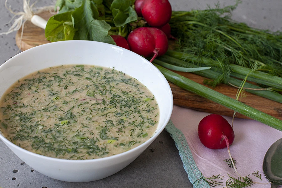 Browin Przepiśnik - Okrosjka - koude soep op basis van broodkwas