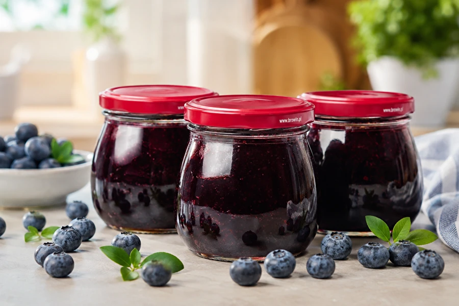 Browin Przepiśnik - Recept voor blauwebessenjam zonder toegevoegde suiker