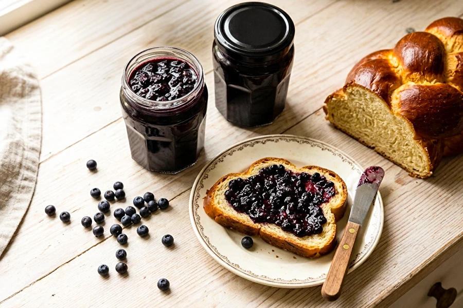 Browin Przepiśnik - Zelfgemaakte bosbessenjam met pectine – minder suiker, meer fruit!