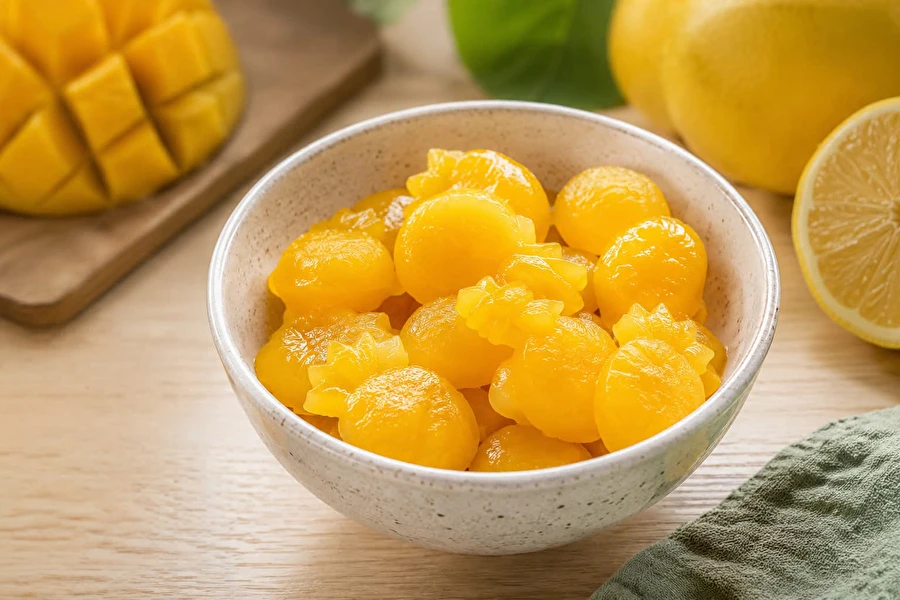 Browin Przepiśnik - Zelfgemaakte mango-gummies met pectine
